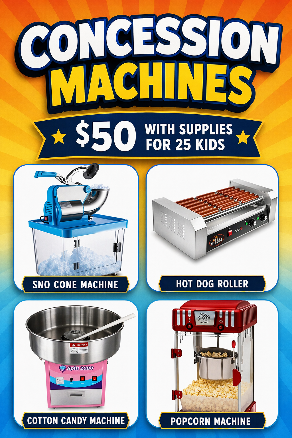 Concession Machines
