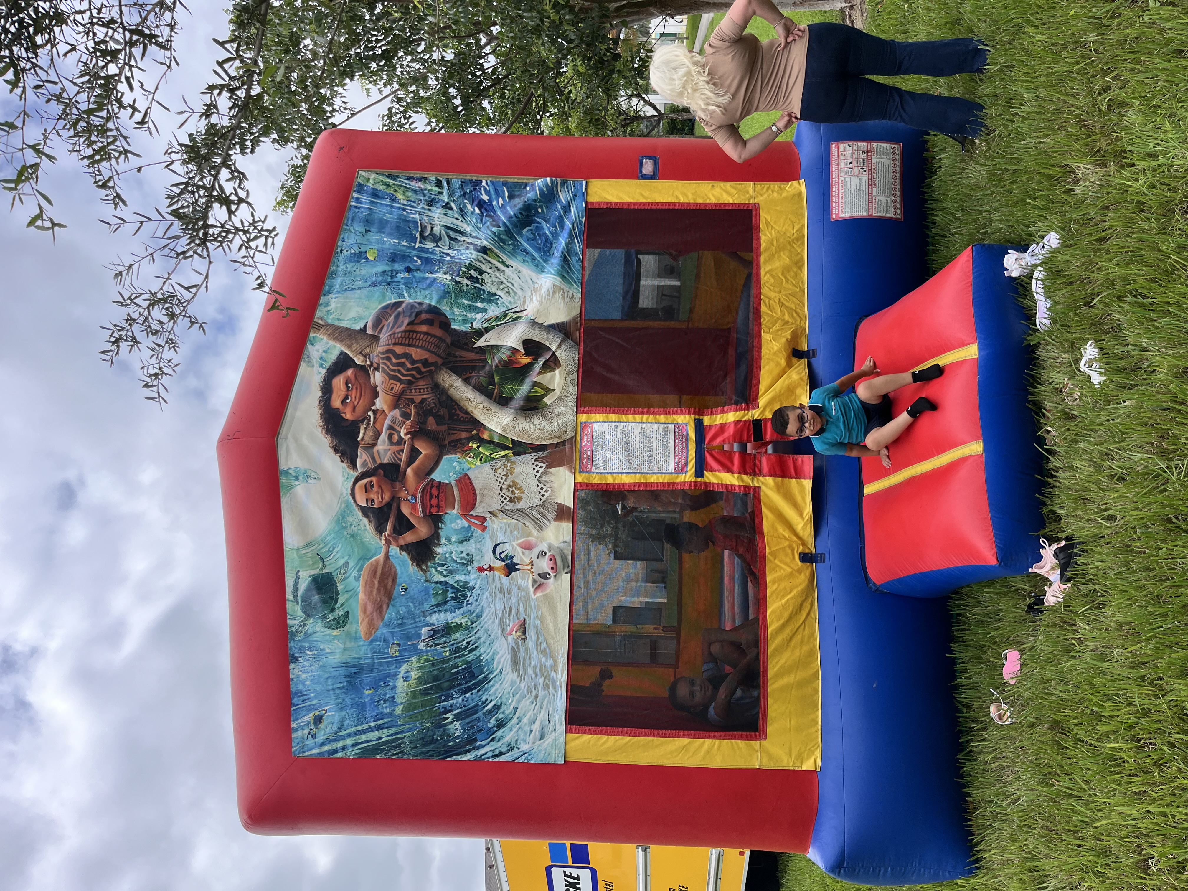 Moana Bounce House