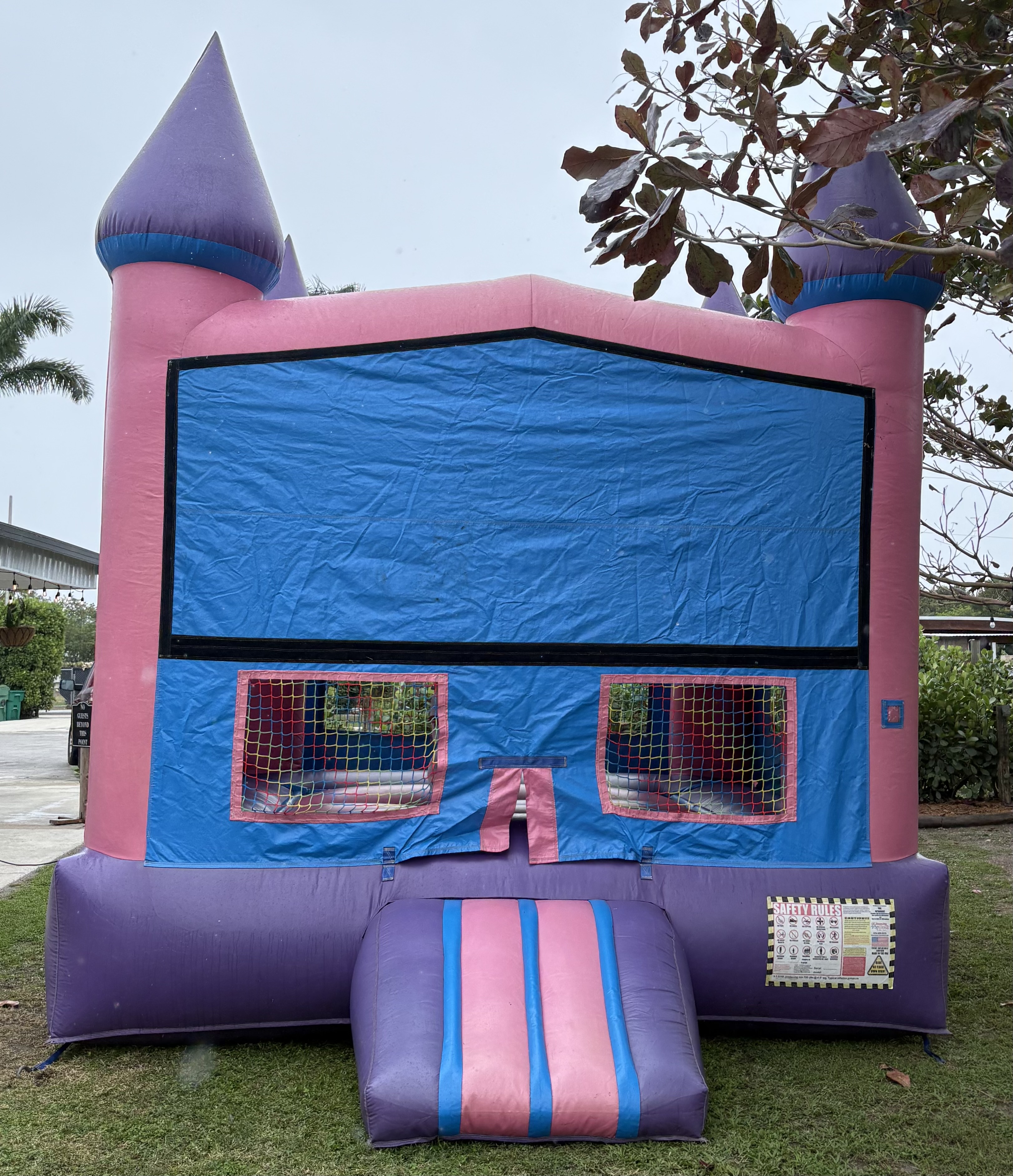 Pink Bounce House