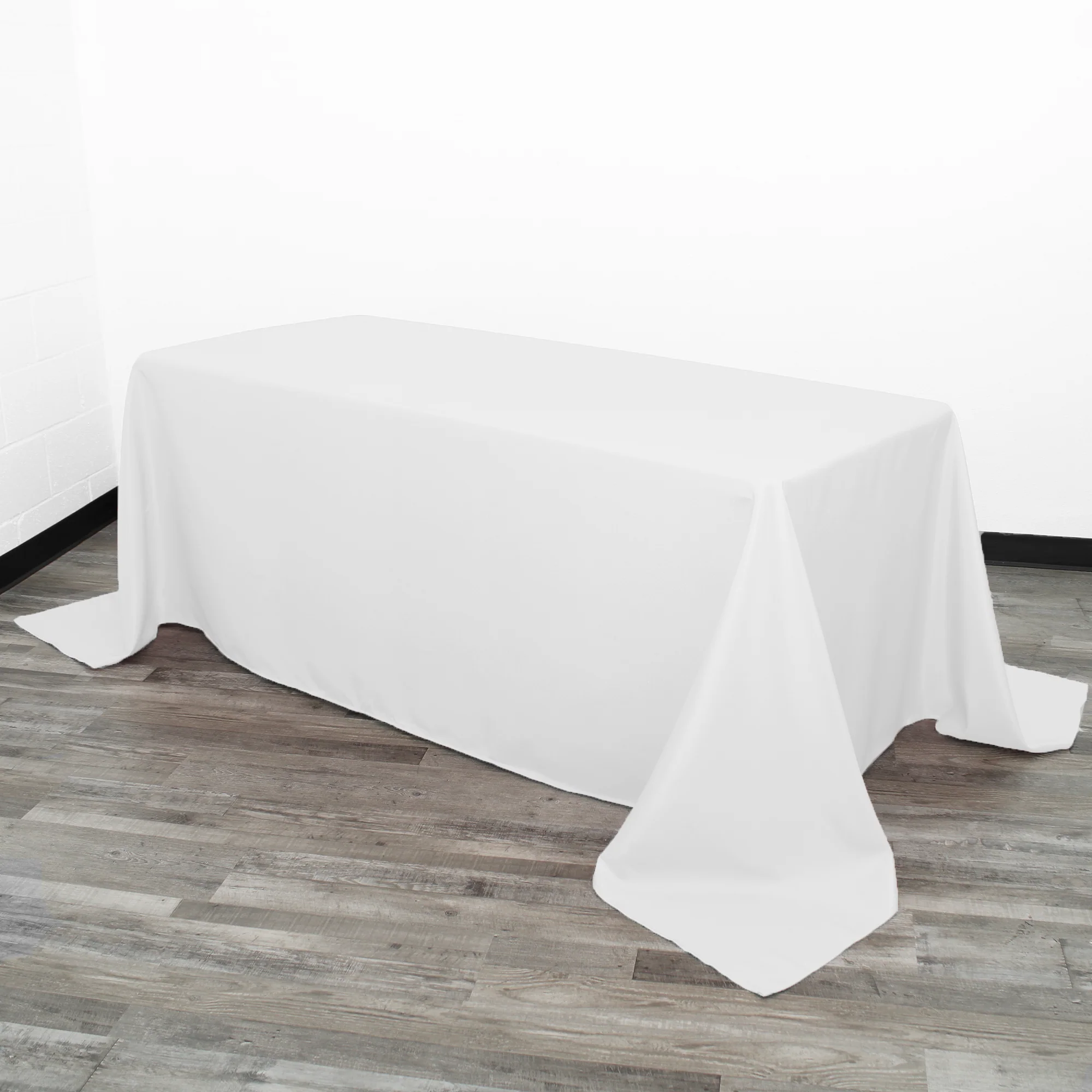 White Linen for Rectangular Tables