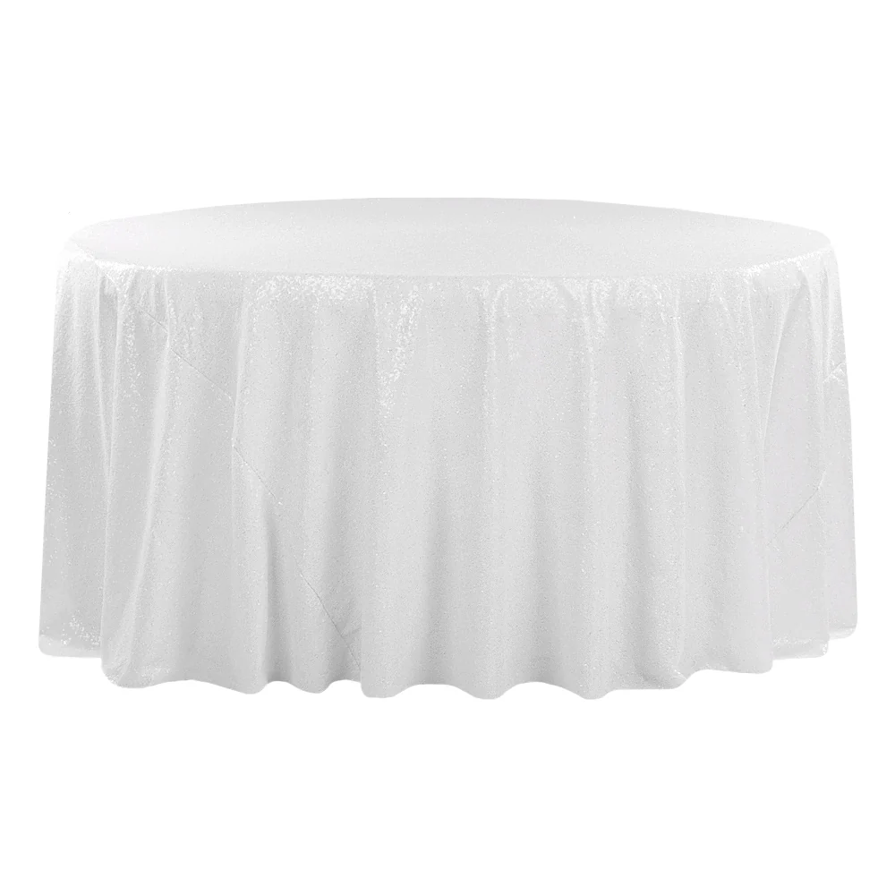White Linen for Round Tables