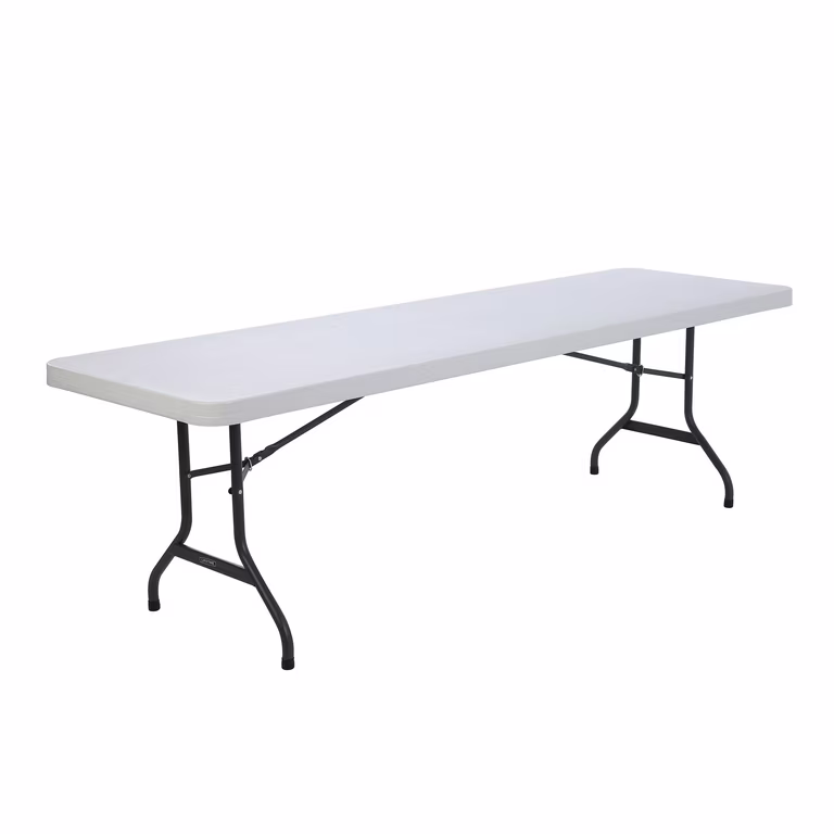 White Folding Table